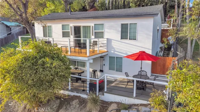 front view of a house with a porch