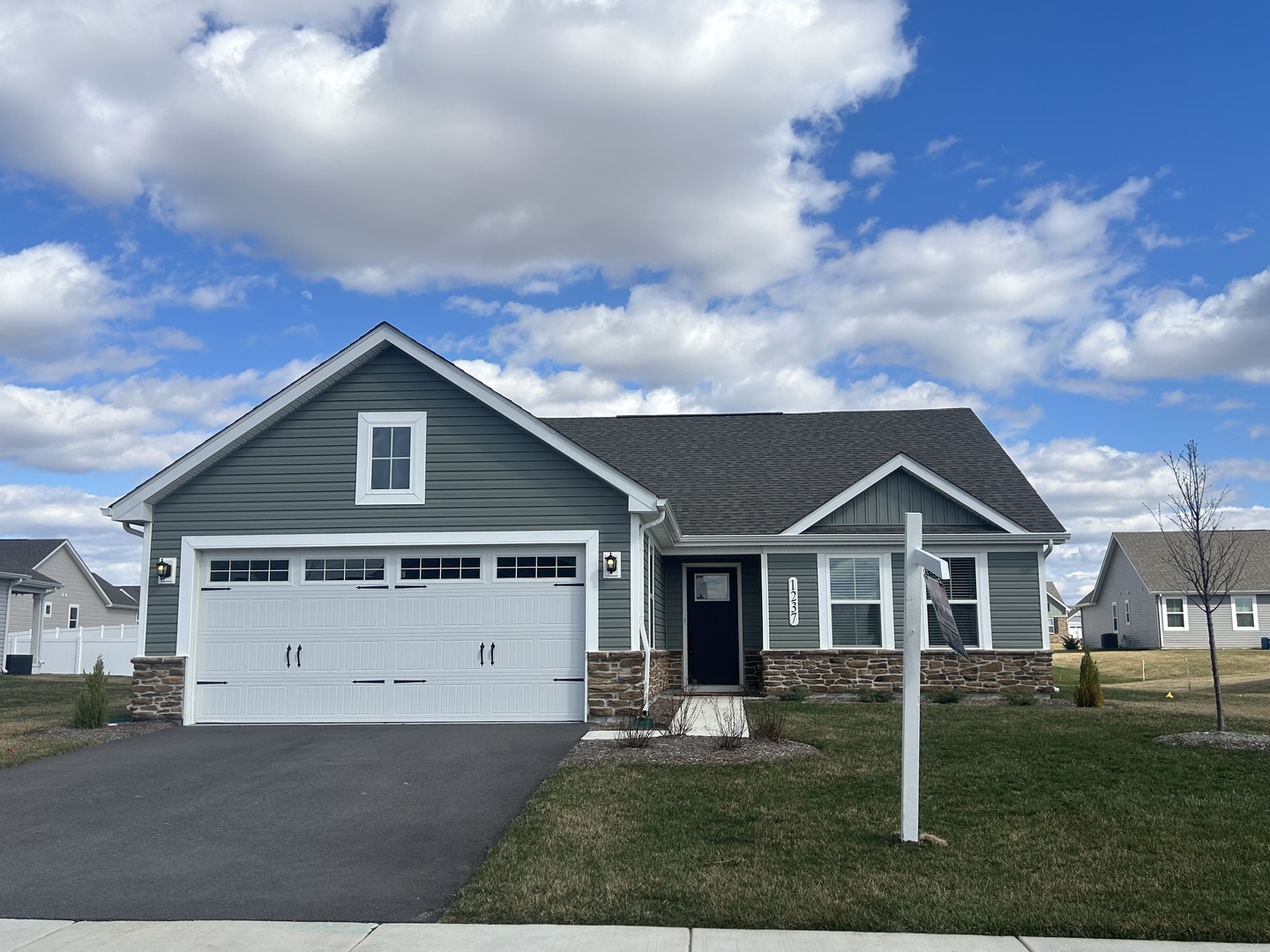 1237 Marigold Lane Hampshire, IL 60140 - Photo 1 of 34 a view of house with garden