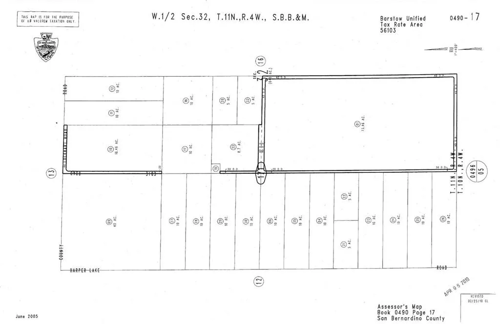 0 Harper Lake Road Hinkley, CA 92347 - Photo 2 of 2