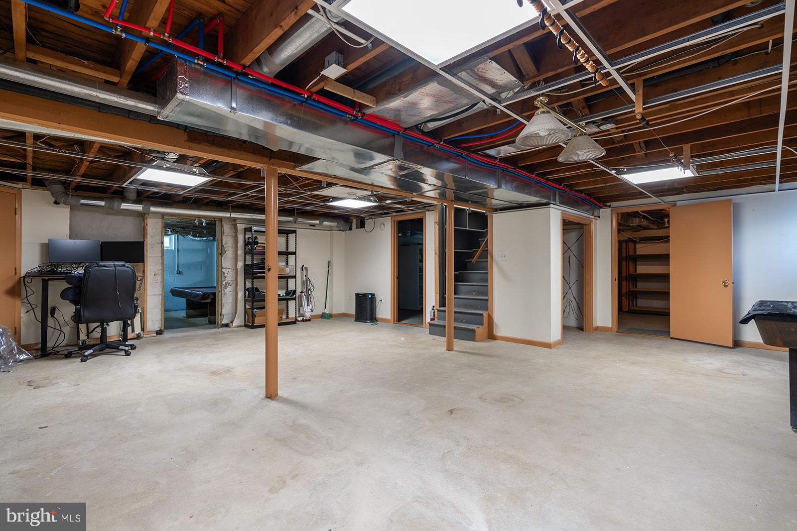 744 Cedar Avenue Haddonfield, NJ 08033 - Photo 40 of 58 Finished Portion of Basement.