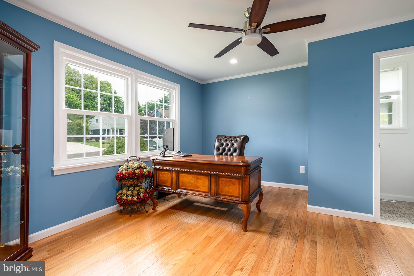 744 Cedar Avenue Haddonfield, NJ 08033 - Photo 5 of 58 Main level bedroom 2/ home office