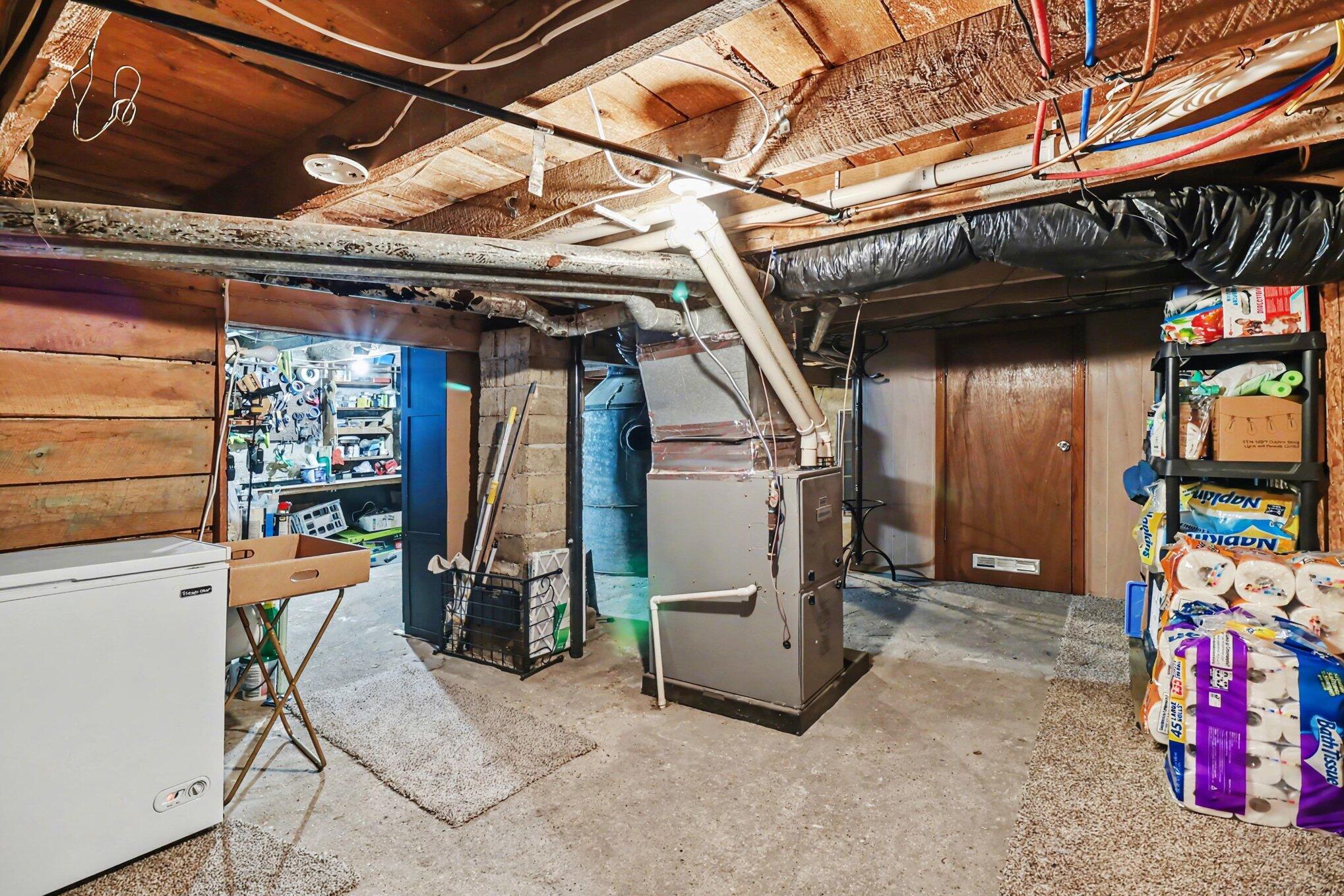 9629 North Kings Point Irons, MI 49644 - Photo 25 of 47 Unfinished Basement and Storage