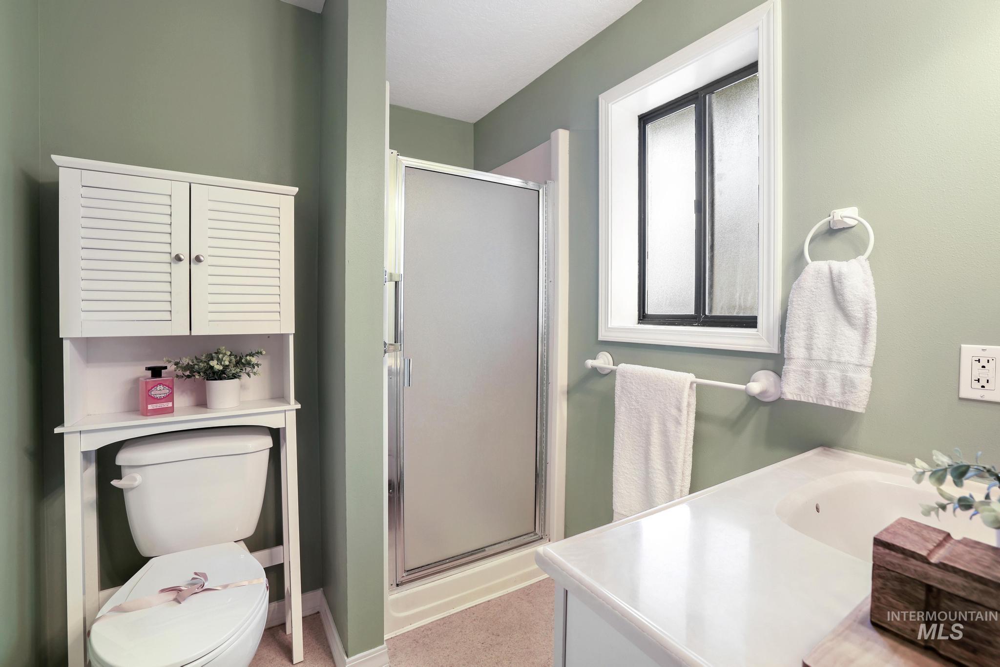 1143 Starfire Street Twin Falls, ID 83301 - Photo 15 of 32 Bathroom featuring vanity and a shower stall