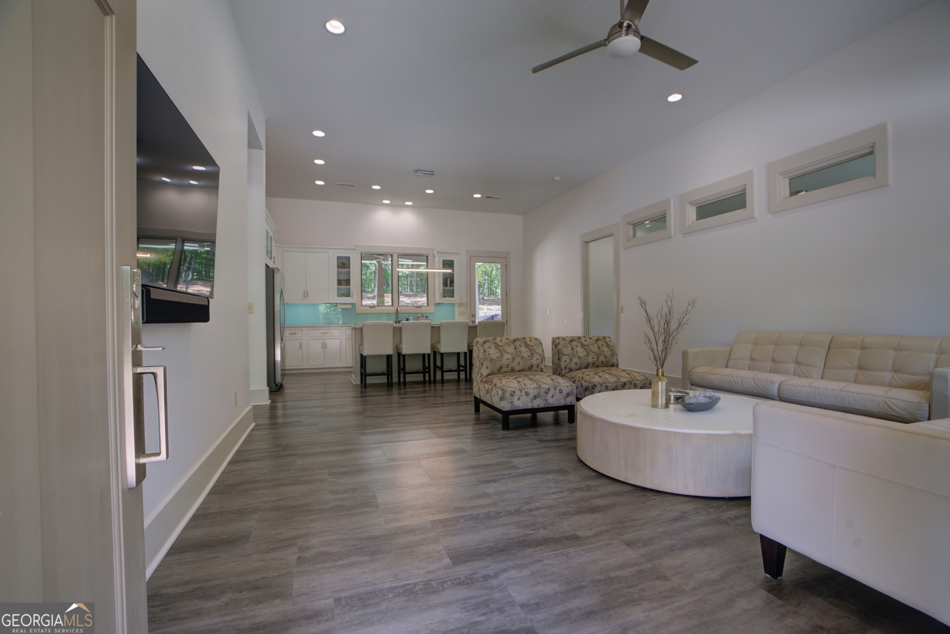 610 Kings Bridge Road Cave Spring, GA 30124 - Photo 5 of 72 a living room with furniture and a wooden floor