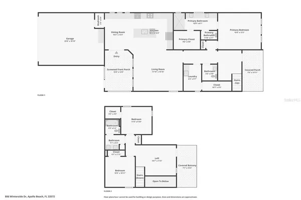 $399,900 | 806 Winterside Drive, Apollo Beach, FL 33572