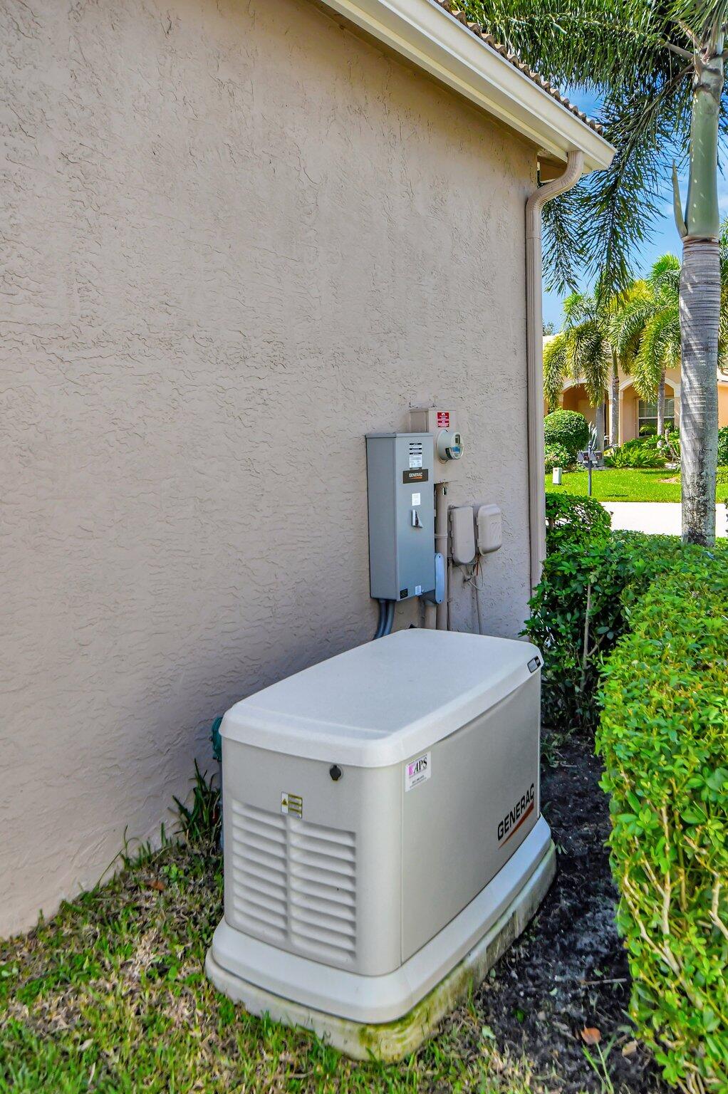 9079 Clearhill Road Boynton Beach, FL 33473 - Photo 25 of 45 Whole House Generator