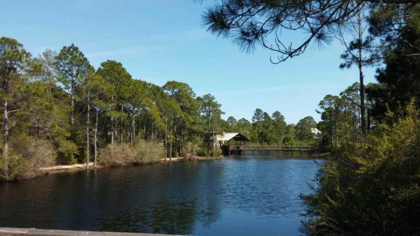 Lot 3 West Okeechobee Santa Rosa Beach Santa Rosa Beach, FL 32459 - Photo 6 of 8 a view of river covered by trees and buildings