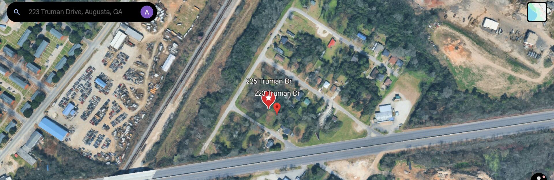 223 Truman Drive Augusta, GA 30901 - Photo 4 of 4 Adjacent Buildable Lot