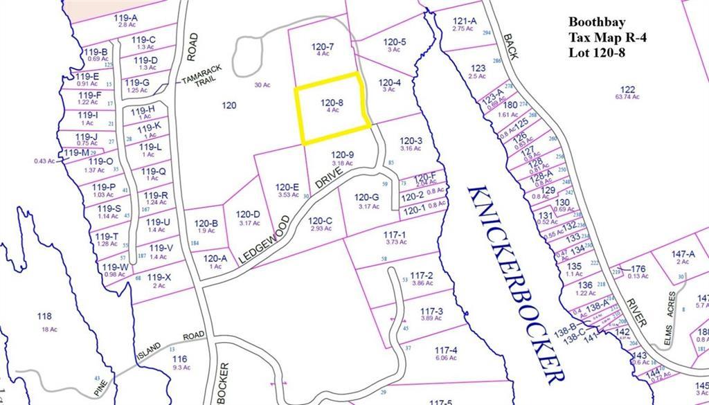 Lot 8 North Shore Road Boothbay, ME 04537 - Photo 3 of 5 Tax Map