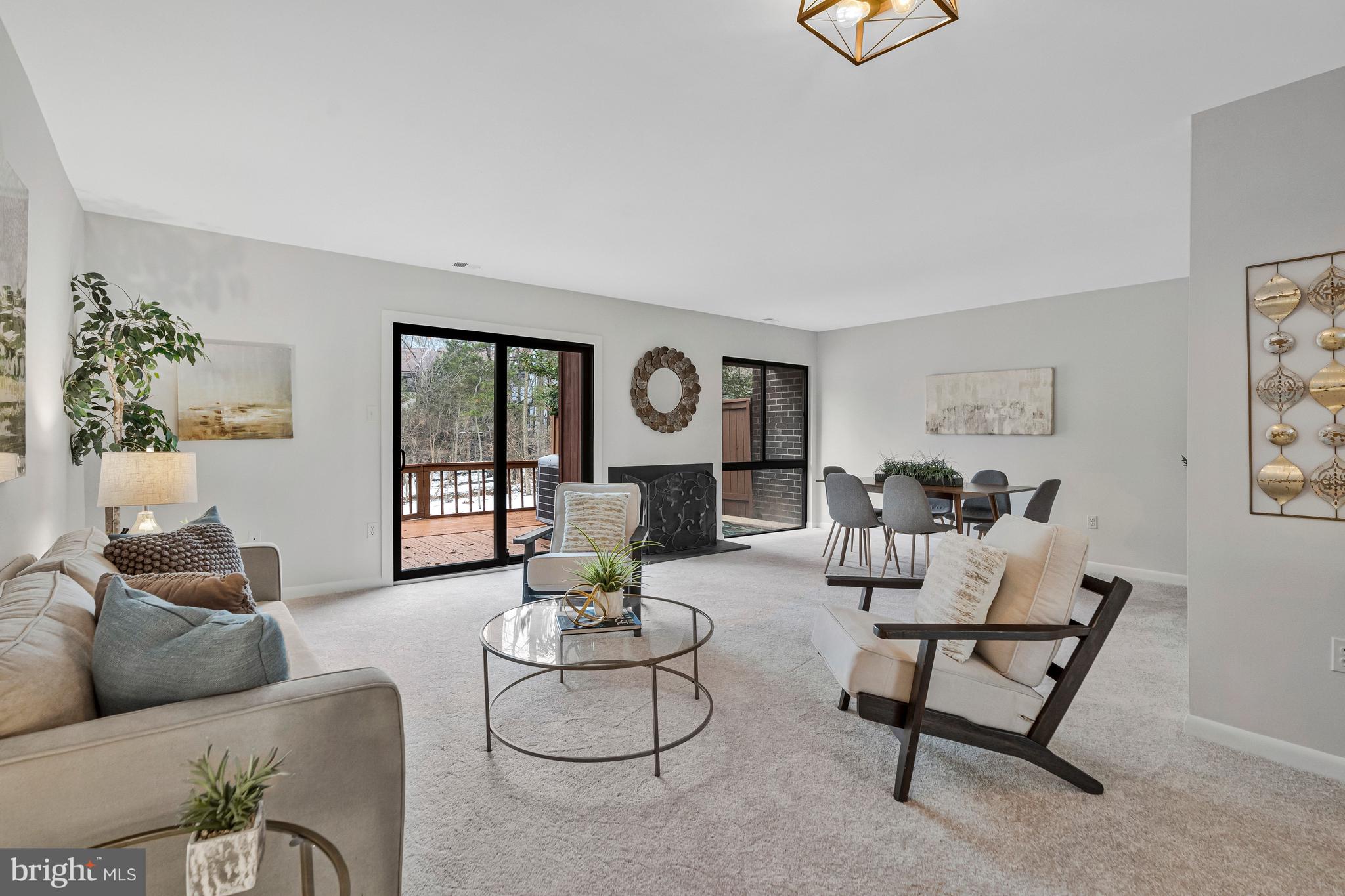2005 Wethersfield Court Reston, VA 20191 - Photo 6 of 43 a living room with furniture and a table