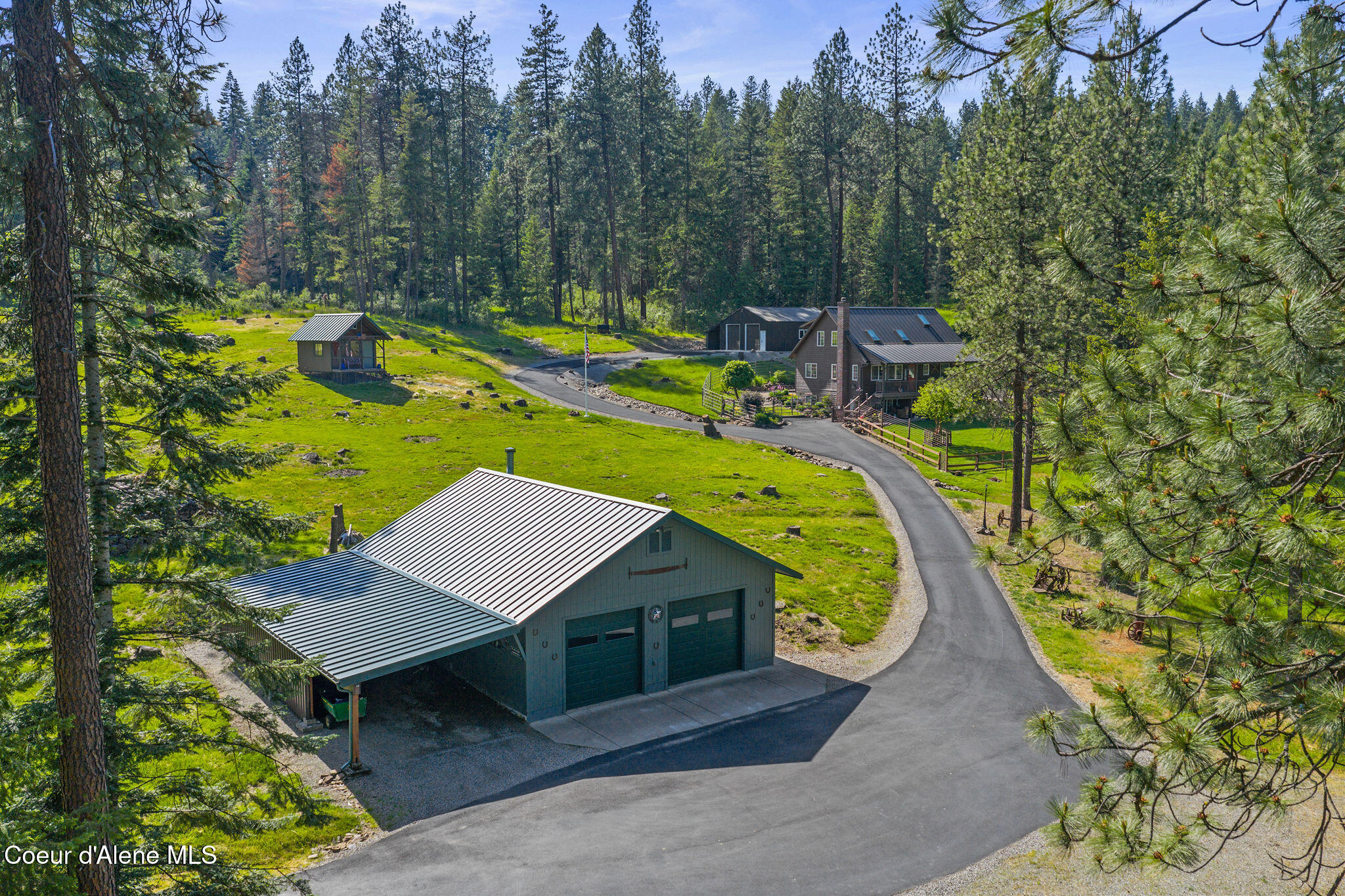 4125 South Wolf Lodge Terrace Road Coeur D'Alene, ID 83814 - Photo 4 of 55 40x40 Heated & Finished Shop