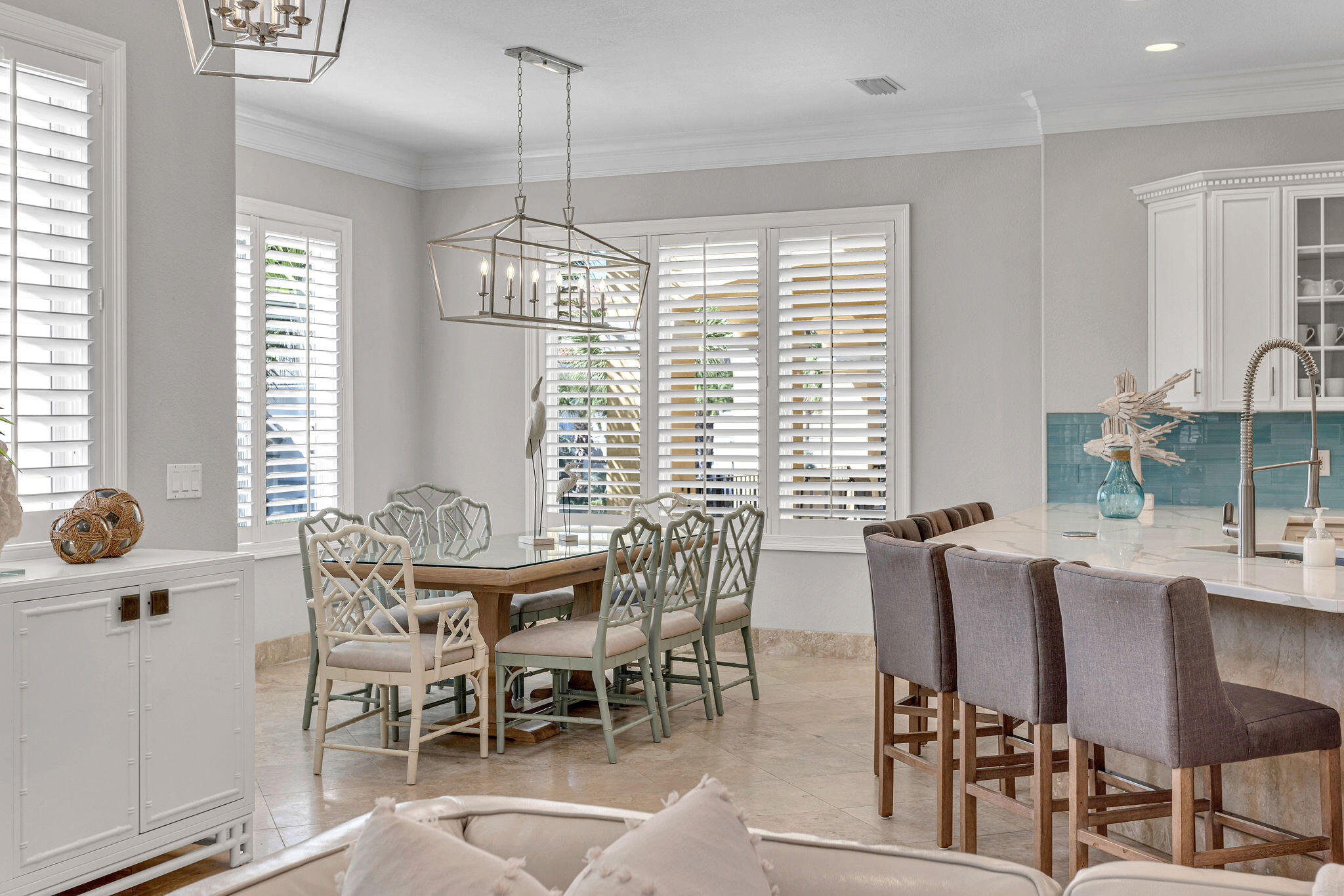 4713 Ocean Boulevard Destin, FL 32541 - Photo 46 of 90 a view of a dining room with furniture window and outside view