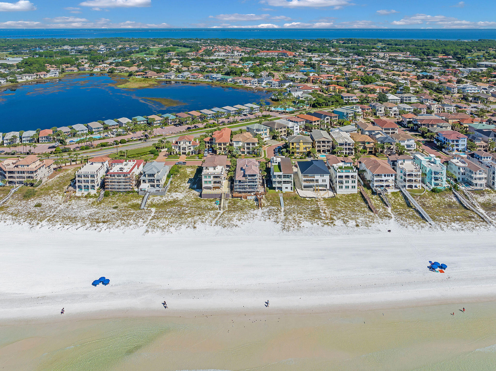 4713 Ocean Boulevard Destin, FL 32541 - Photo 6 of 90 an aerial view of residential building and ocean view