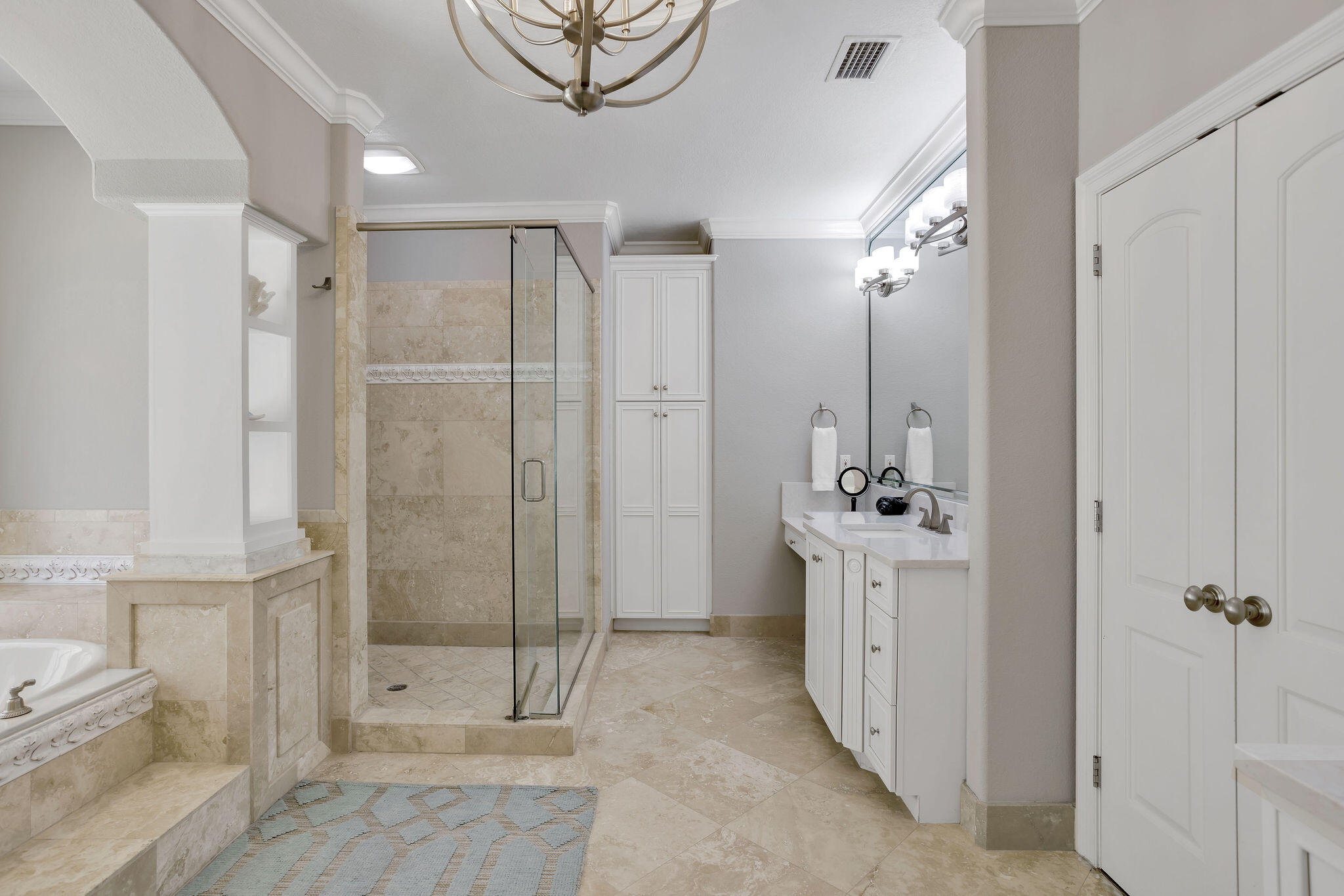 4713 Ocean Boulevard Destin, FL 32541 - Photo 74 of 90 a bathroom with a shower and a sink