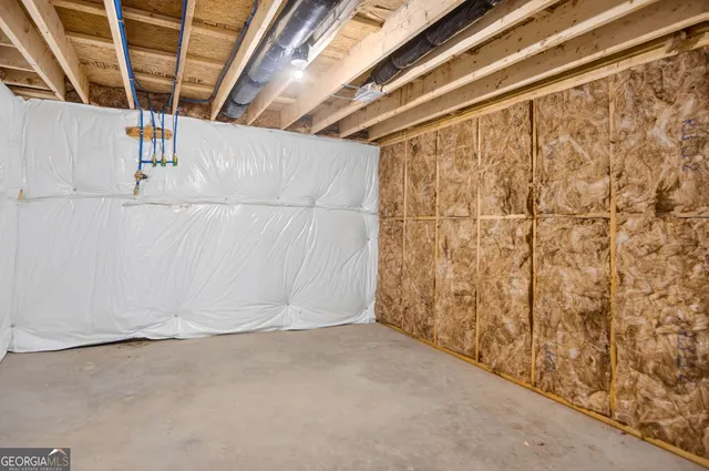 a house with a bench in front of it