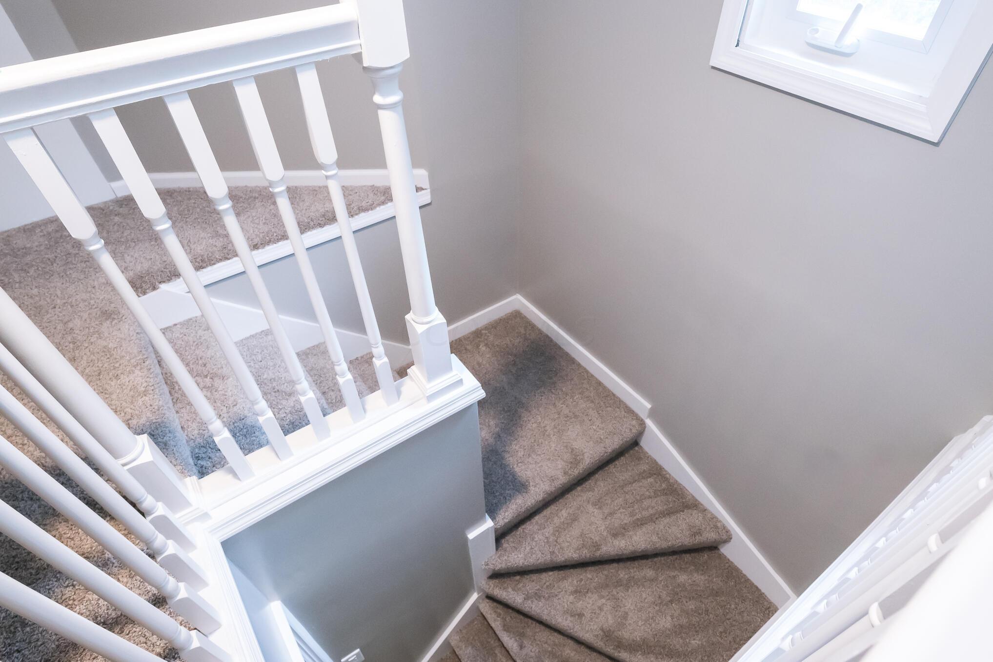 356 Gudrun Road Columbus, OH 43202 - Photo 37 of 53 Staircase to 3rd floor