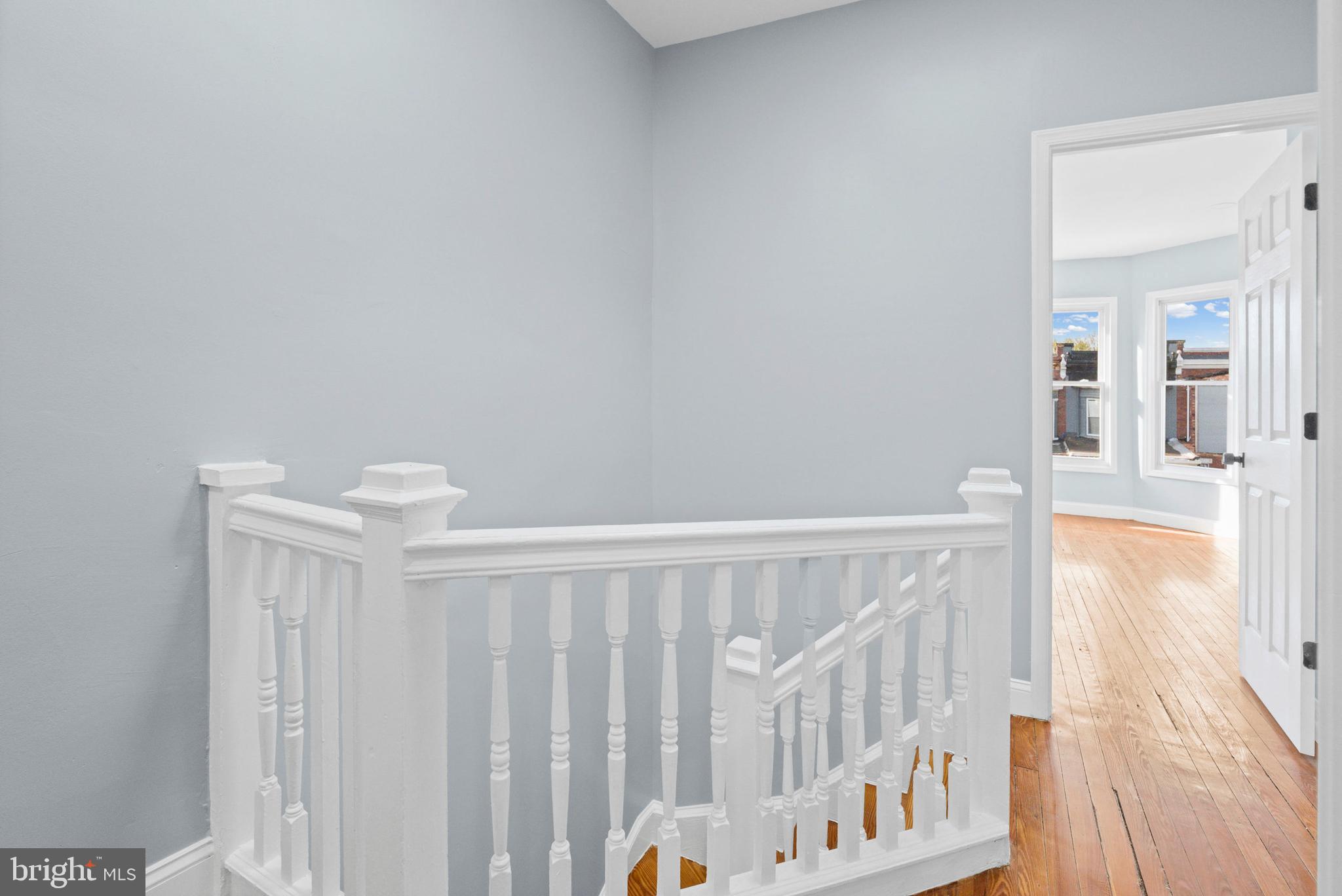 2806 Riggs Avenue Baltimore, MD 21216 - Photo 15 of 32 a view of entryway with wooden floor
