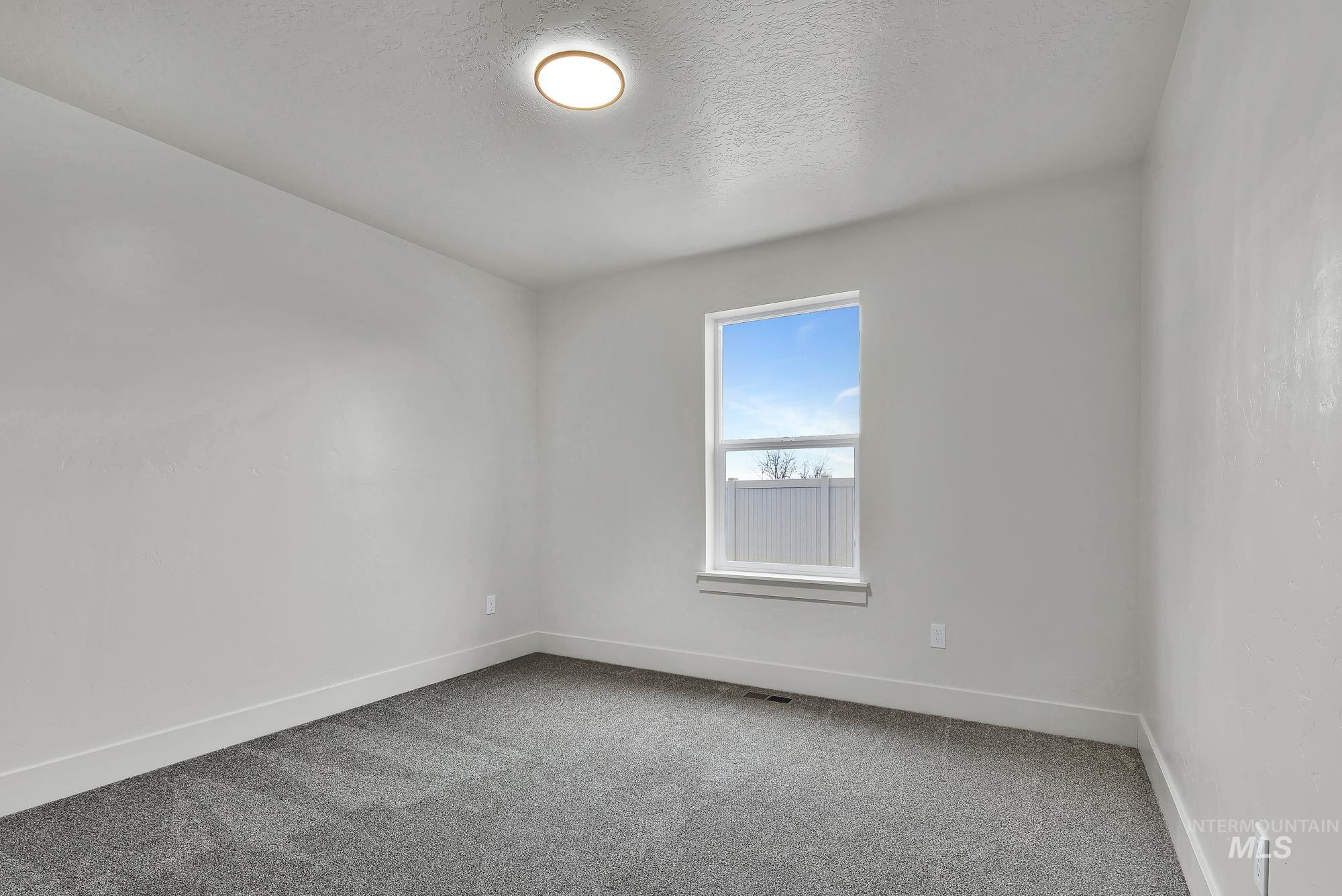 1130 Velvet Loop Wilder, ID 83676 - Photo 31 of 35 Carpeted room with a single pane window, overhead flush-mount light fixture, and white baseboards