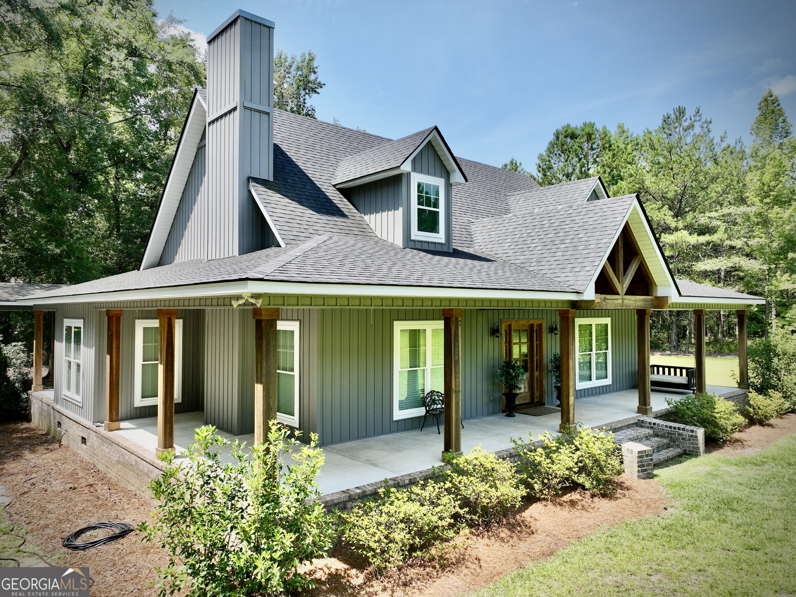 1030 Marley Cannon Road Dublin, GA 31021 - Photo 1 of 1 front view of a house with a yard