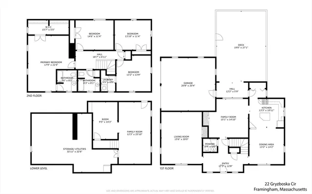 $879,000 | 22 Gryzboska Circle, Framingham, MA 01702
