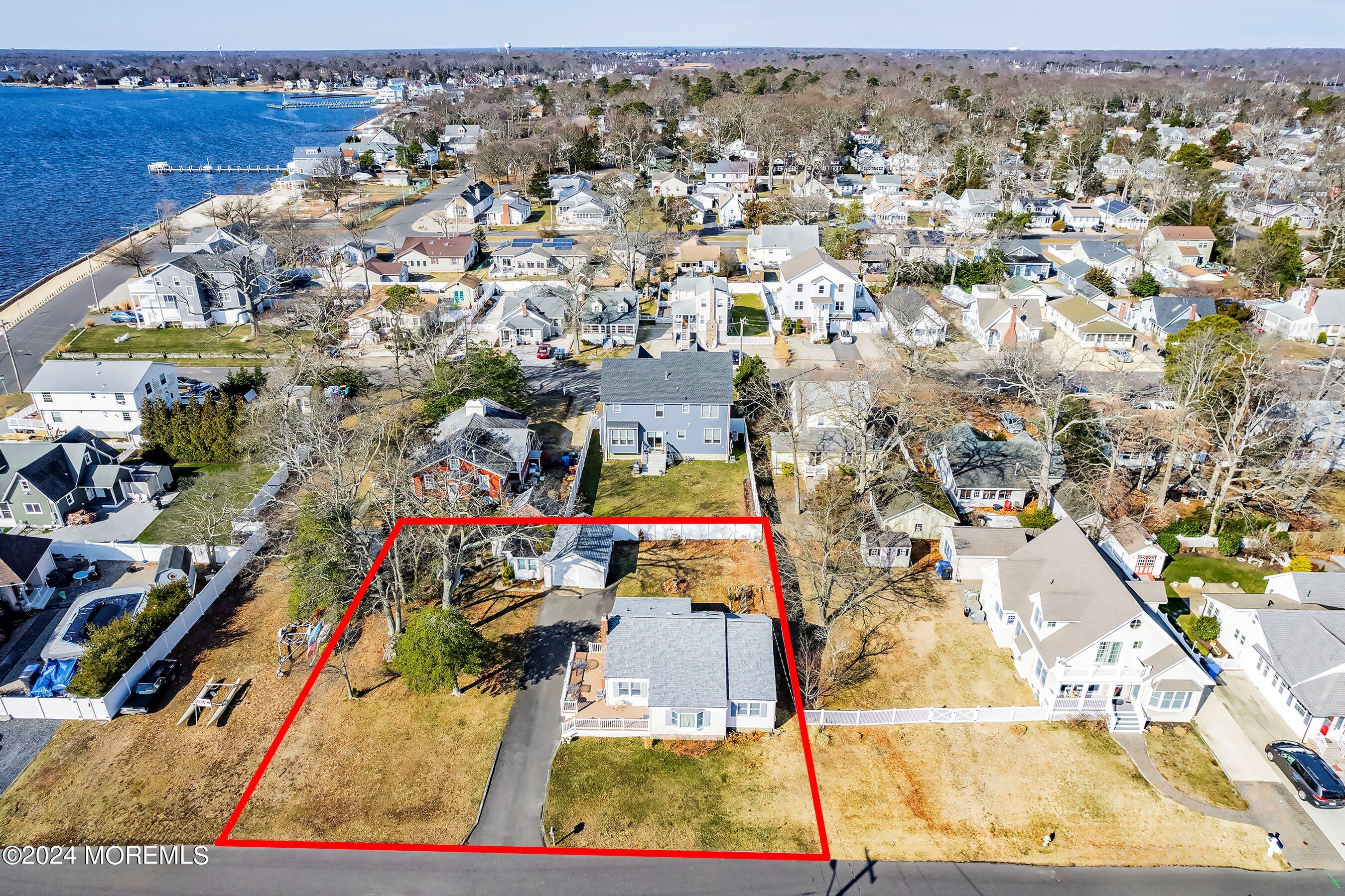 216 Foster Road Toms River, NJ 08753 - Photo 3 of 31 03-Aerial Front 2 OUTLINE
