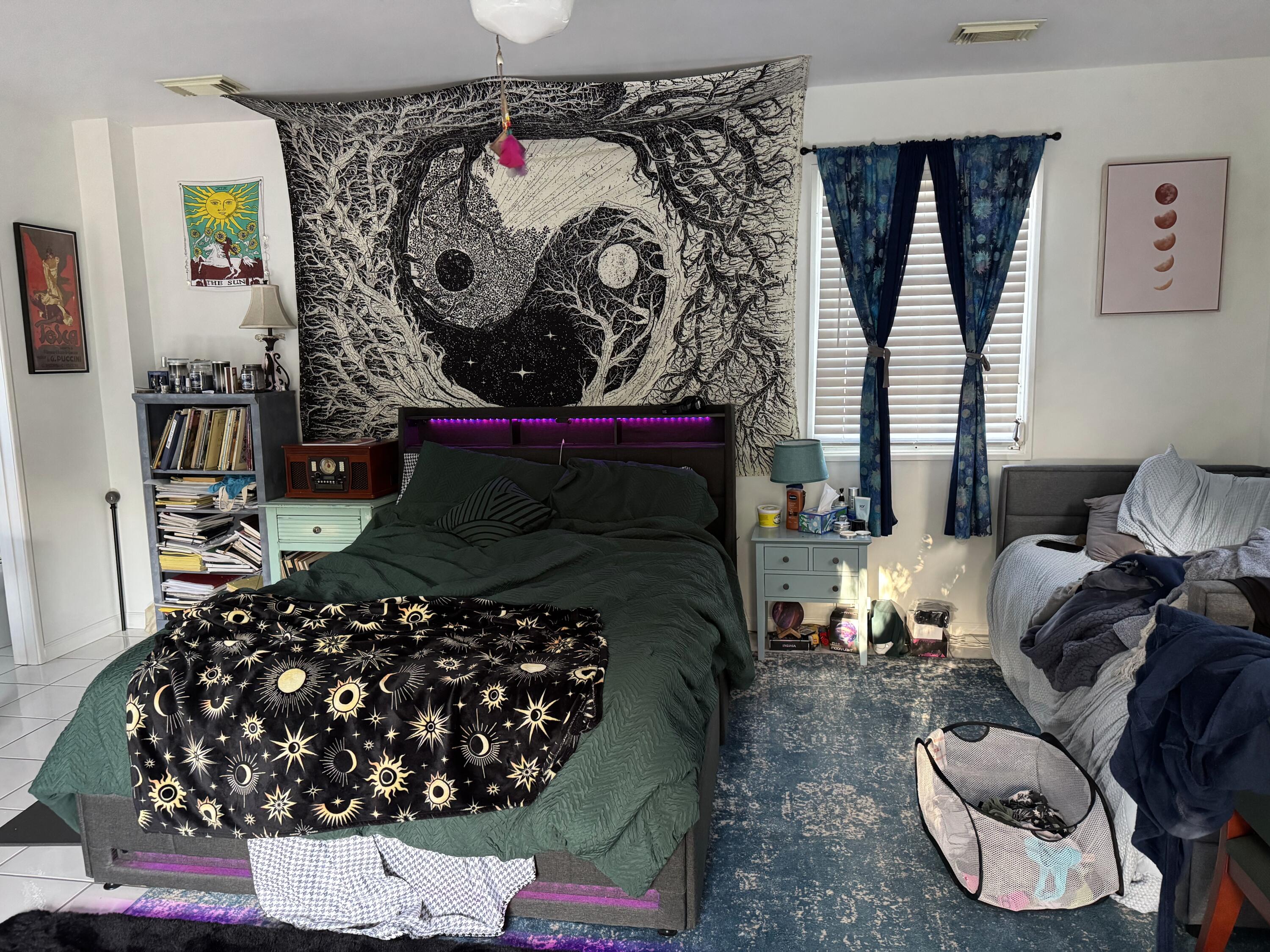 1612 Laird Street Key West, FL 33040 - Photo 11 of 18 a bedroom with bed window and couch