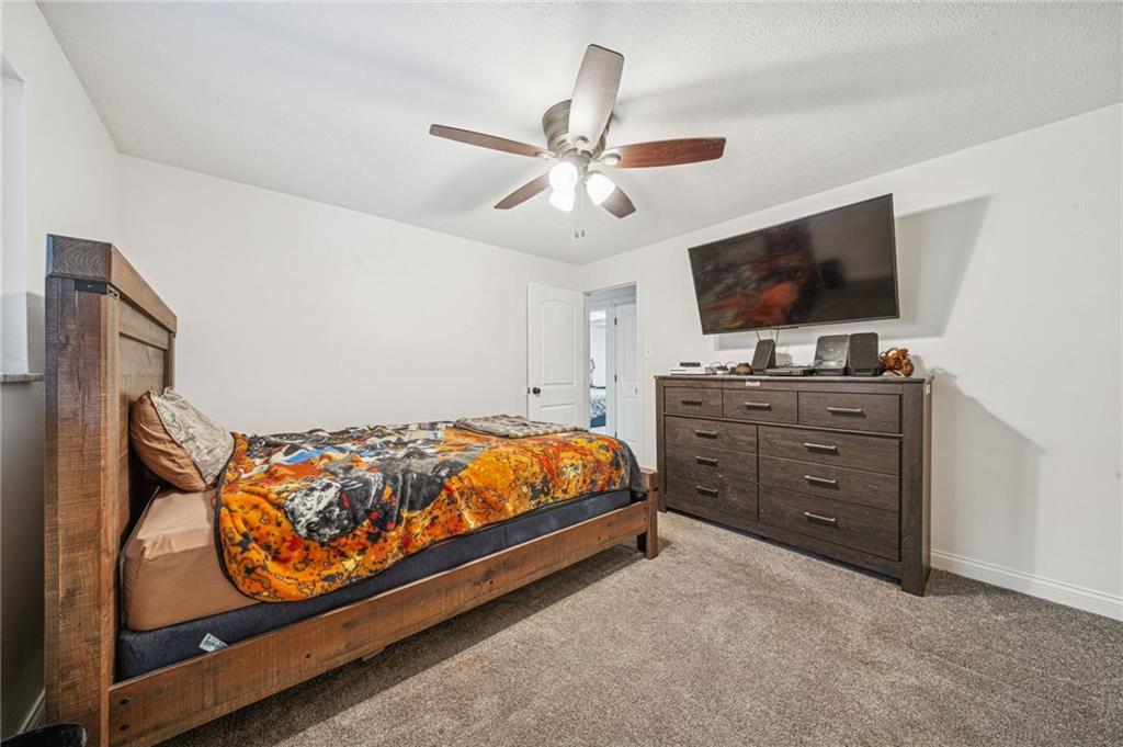 190 Urban Road Saltsburg, PA 15681 - Photo 12 of 44 a bedroom with a bed and flat screen tv