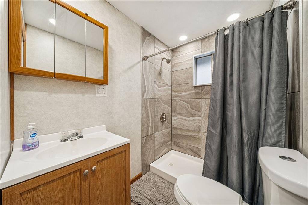 190 Urban Road Saltsburg, PA 15681 - Photo 15 of 44 a bathroom with a sink toilet and shower