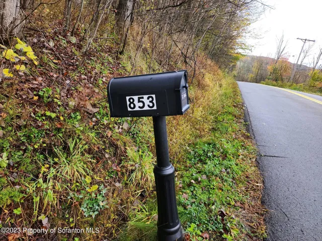 a view of a garden from a balcony