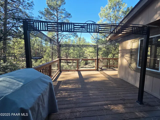 a view of outdoor space deck and patio