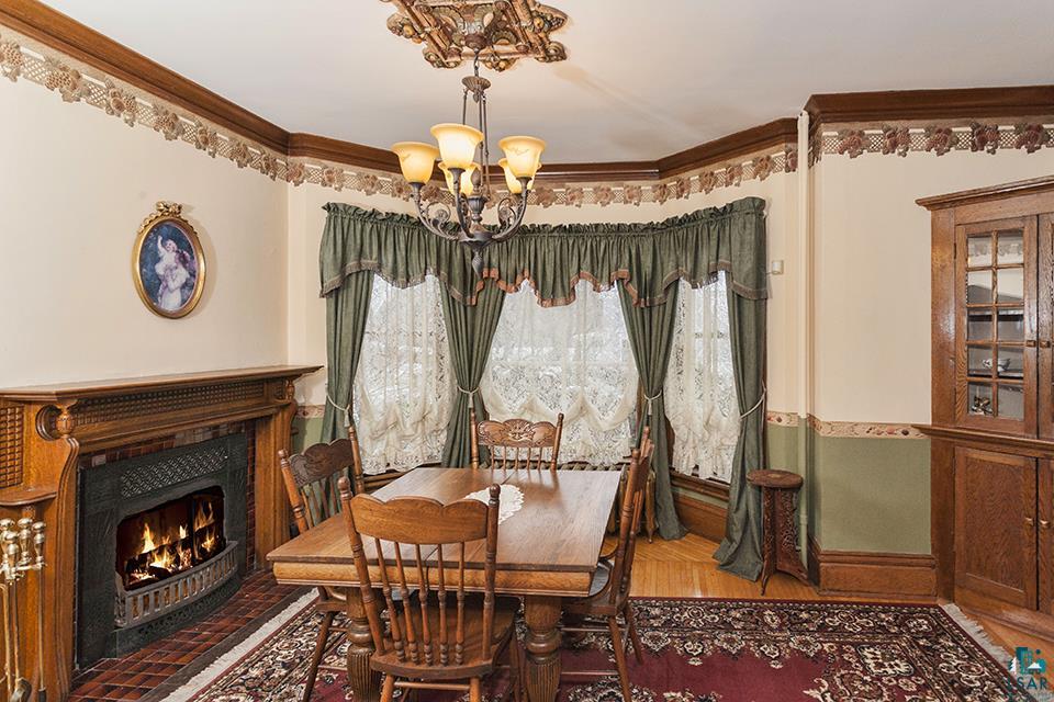 4218 London Road Duluth, MN 55804 - Photo 7 of 24 Formal Dining Room with Fireplace