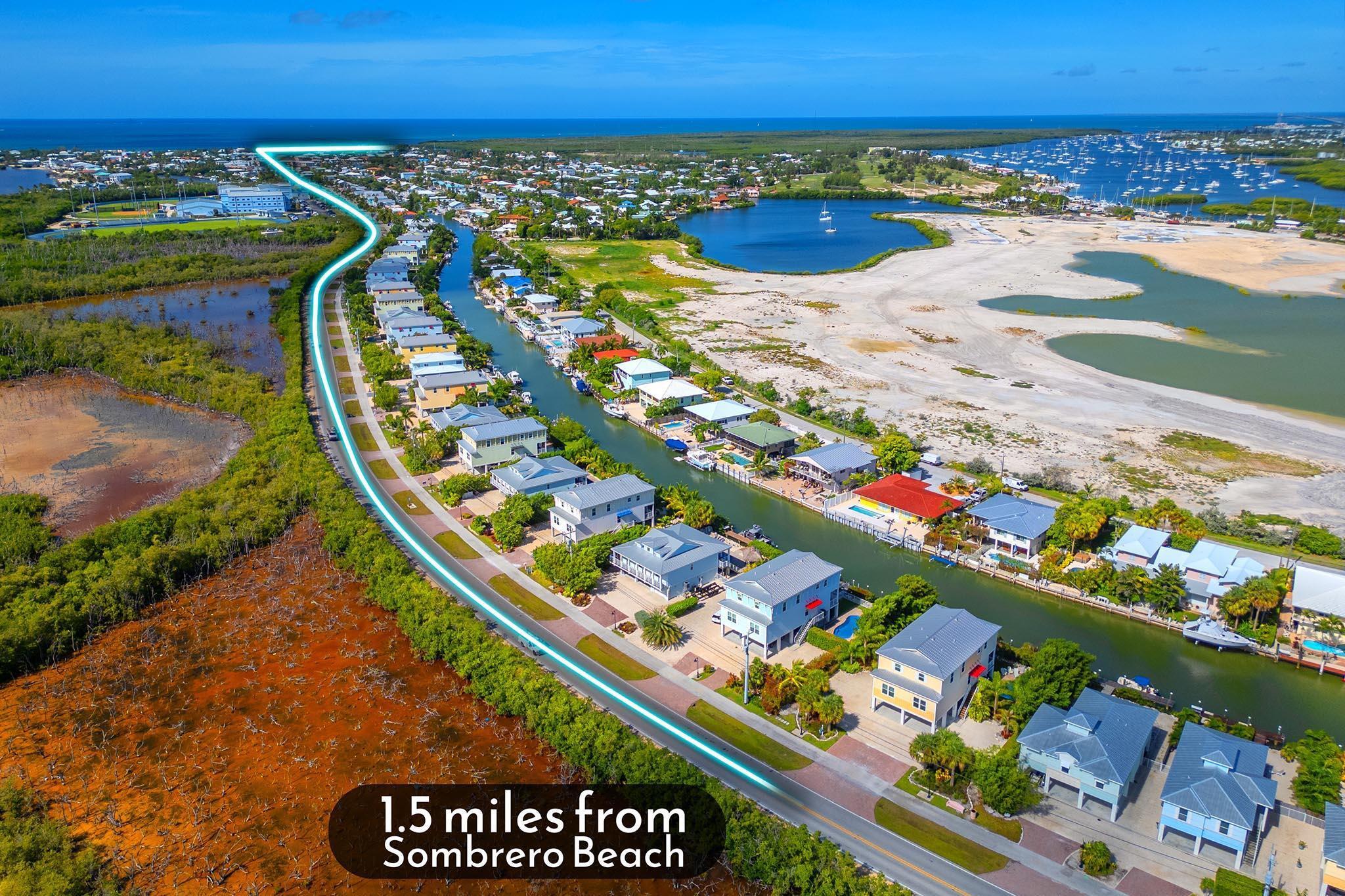 217 Sombrero Beach Road, Unit 1 & 2 Marathon, FL 33050 - Photo 9 of 67 Bird's Eye