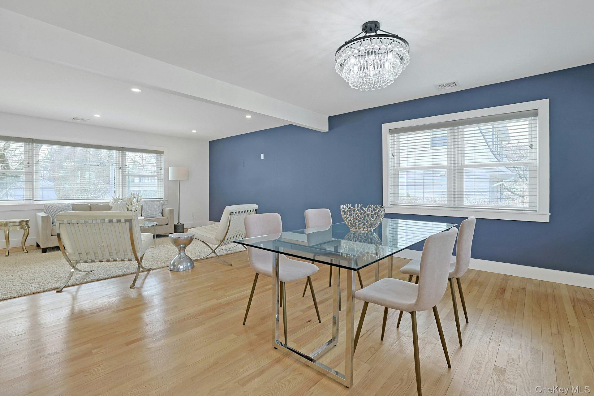 73 Bon Air Avenue New Rochelle, NY 10804 - Photo 5 of 23 a view of a dining room with furniture window and wooden floor