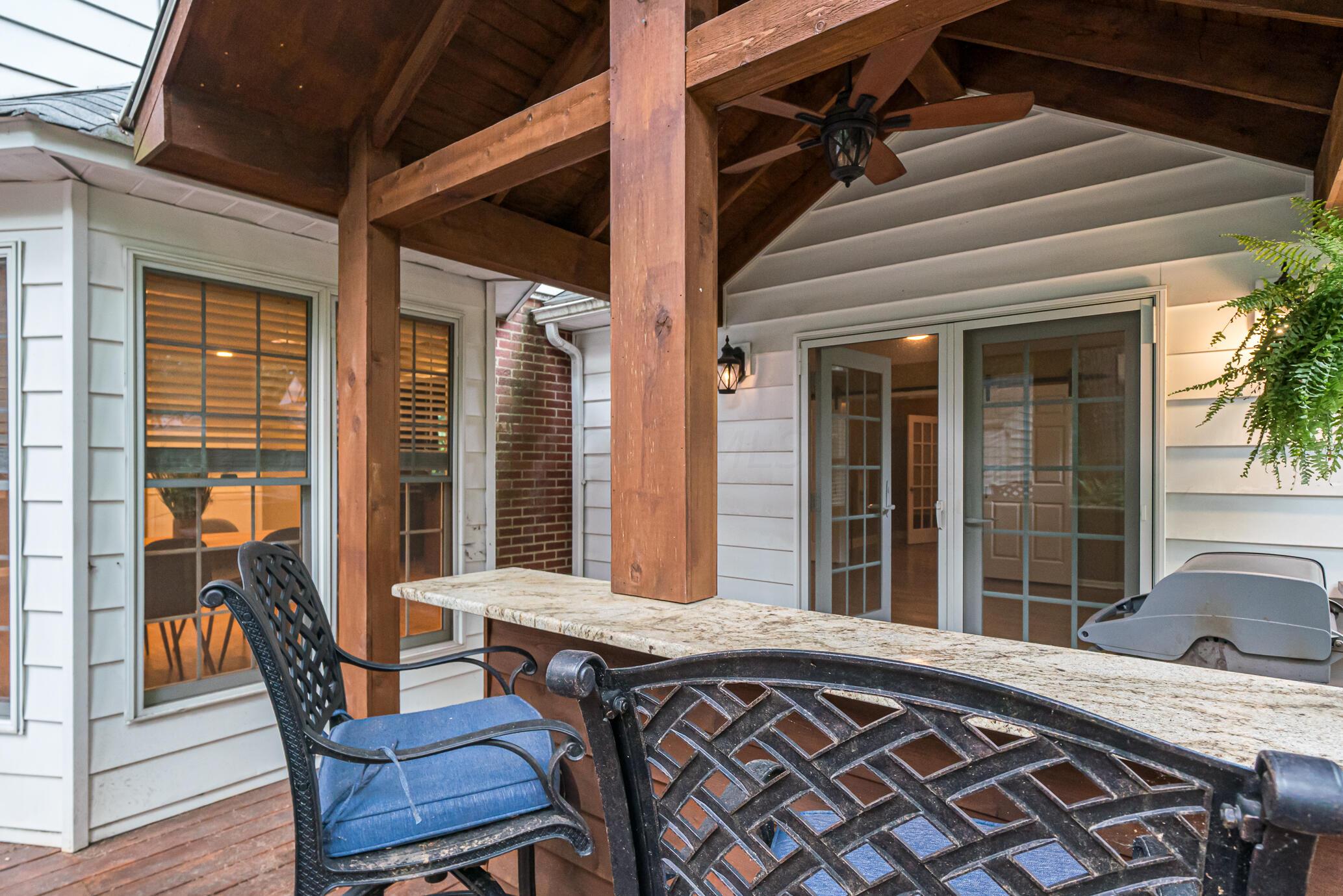 356 Gudrun Road Columbus, OH 43202 - Photo 41 of 53 Back deck with bar and grilling area