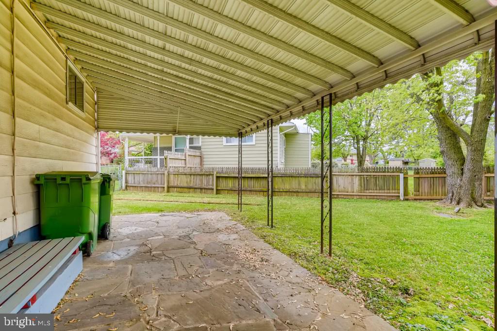 6308 Tramore Road Baltimore, MD 21214 - Photo 6 of 22 Covered rear patio