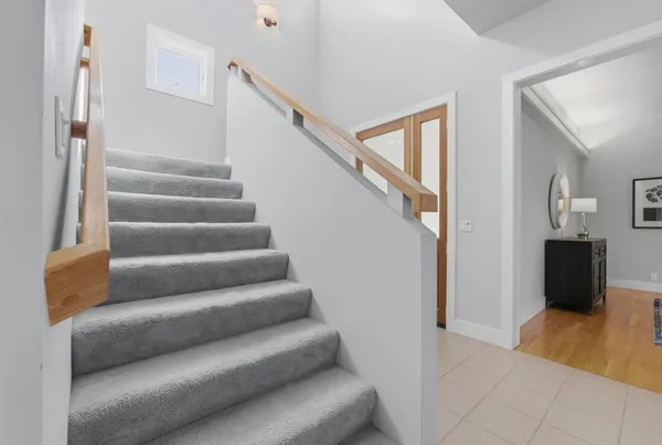 a view of entryway and hall