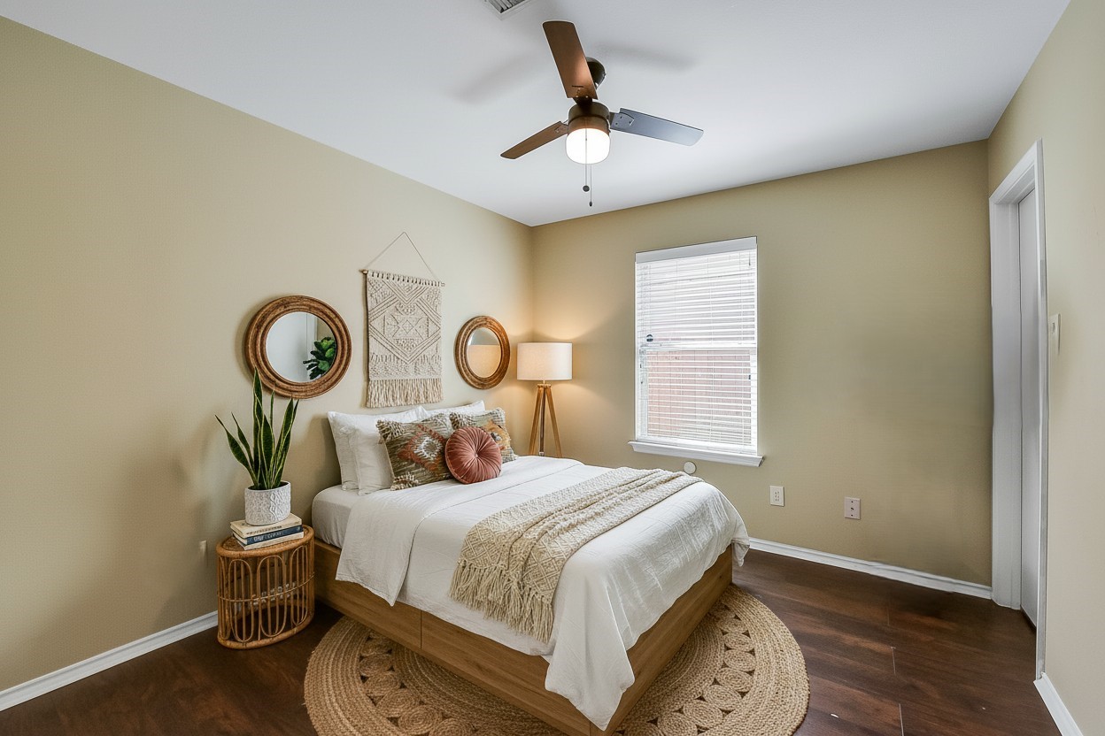 20011 Spring Wreath Lane Cypress, TX 77433 - Photo 14 of 39 a bedroom with a bed and a window