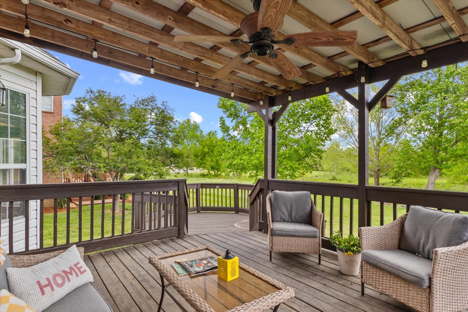 406 Orchid Road Franklin, TN 37064 - Photo 37 of 52 a view of a patio on the roof deck