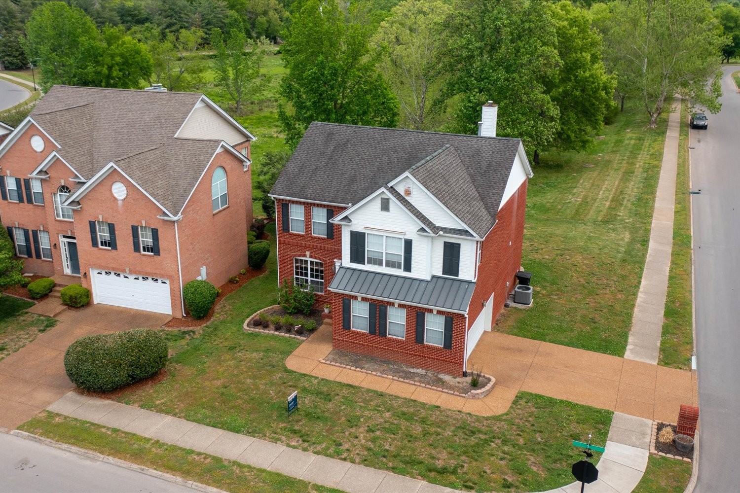 406 Orchid Road Franklin, TN 37064 - Photo 40 of 52 an aerial view of a house