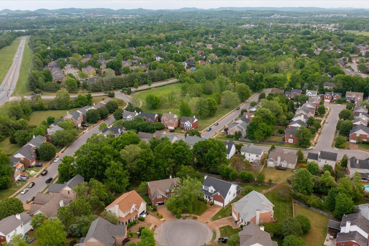 406 Orchid Road Franklin, TN 37064 - Photo 46 of 52 an aerial view of multiple house