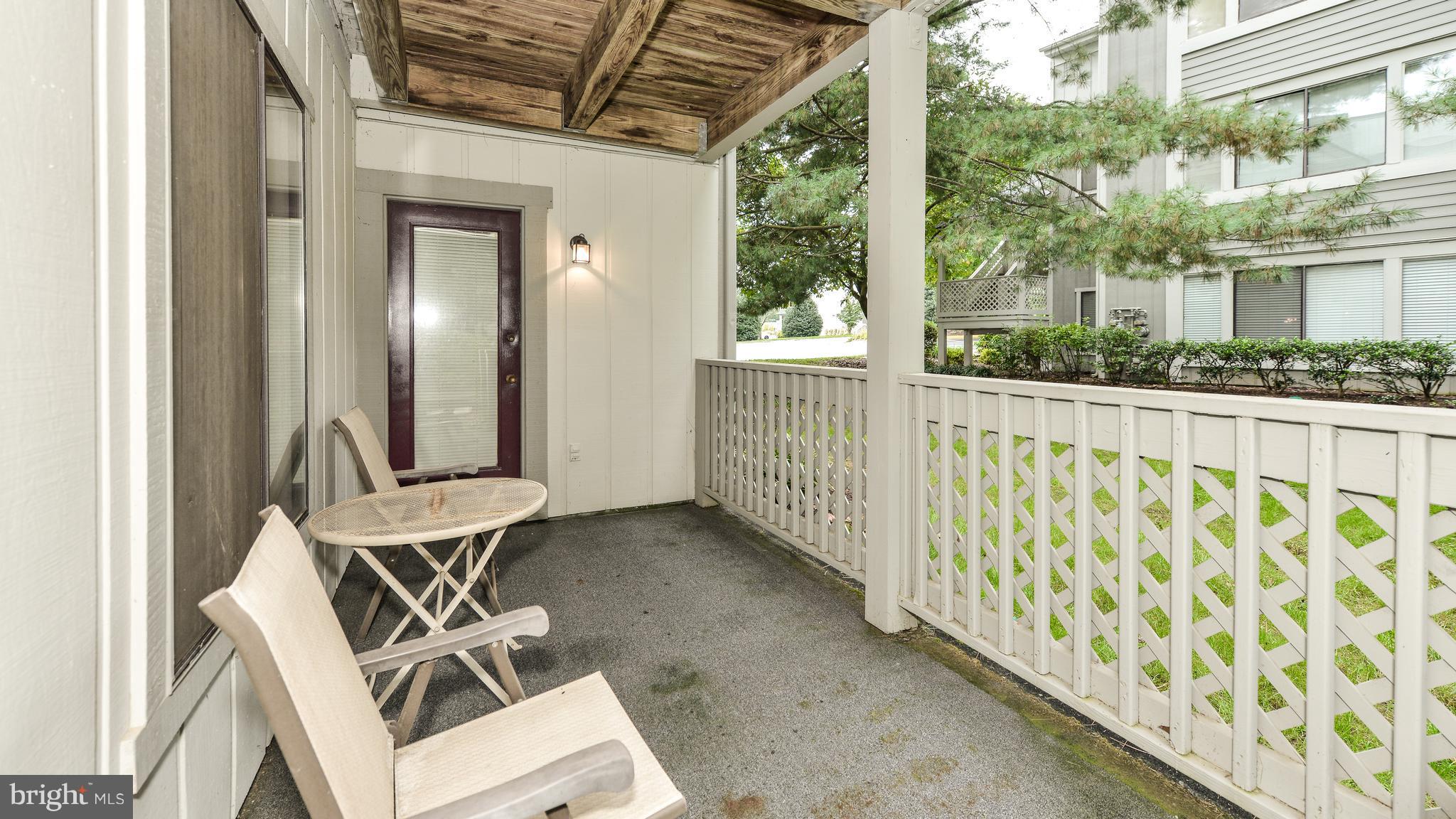 2281 Hunter's Run Drive, Unit 2281 Reston, VA 20191 - Photo 20 of 28 Covered Sitting Porch