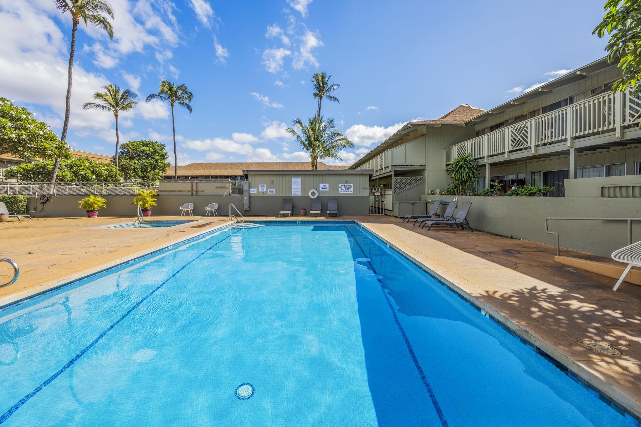 715 South Kihei Road, Unit 107 Kihei, HI 96753 - Photo 17 of 29 a view of a house with swimming pool