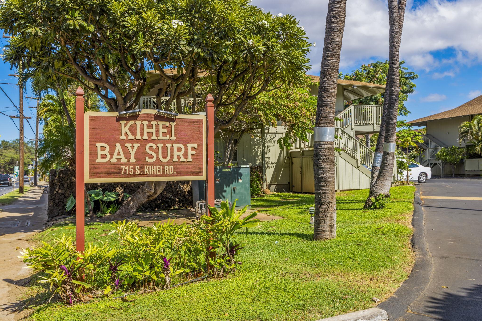 715 South Kihei Road, Unit 107 Kihei, HI 96753 - Photo 2 of 29 a sign on the side of the building