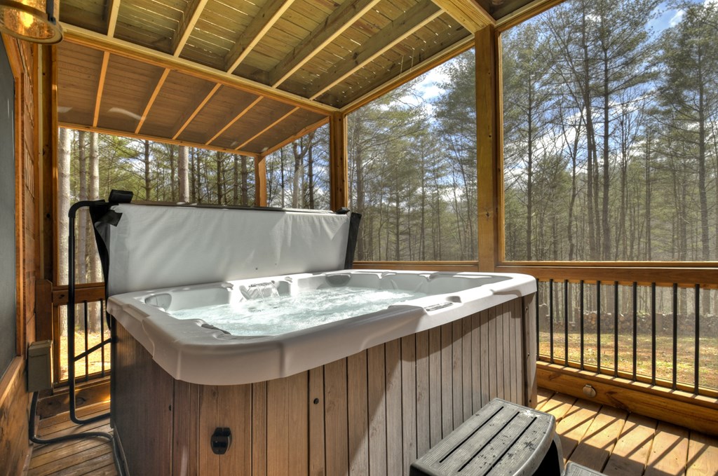 705 George Curtis Road Blue Ridge, GA 30513 - Photo 41 of 49 a view of kitchen with furniture and window