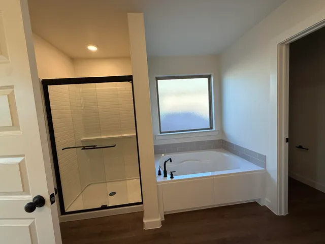 wooden floor in an empty room