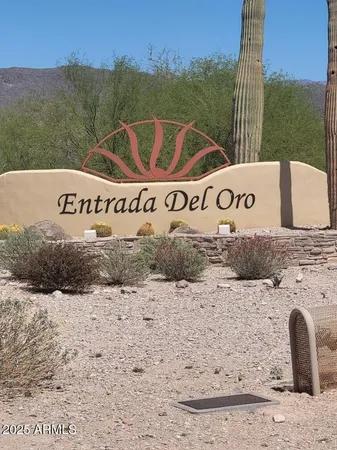 a view of a park with a sign board