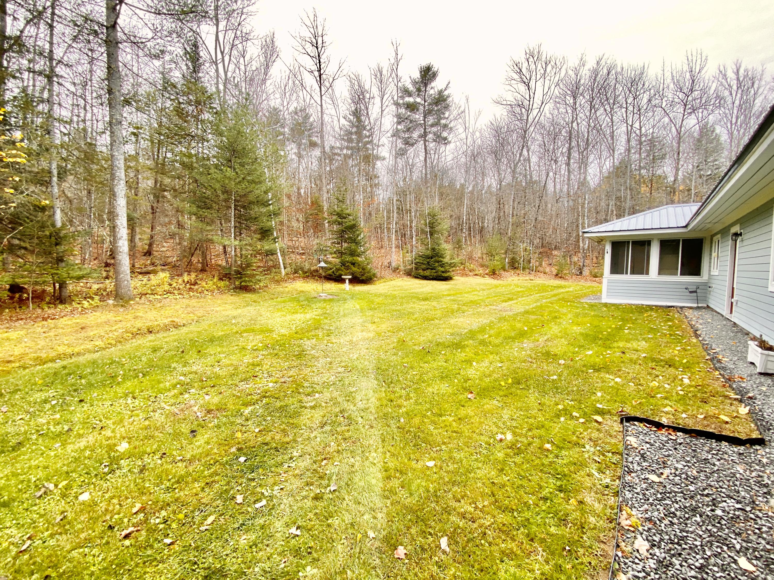 302 East Newport Road Stetson, ME 04488 - Photo 66 of 78 Pretty Backyard