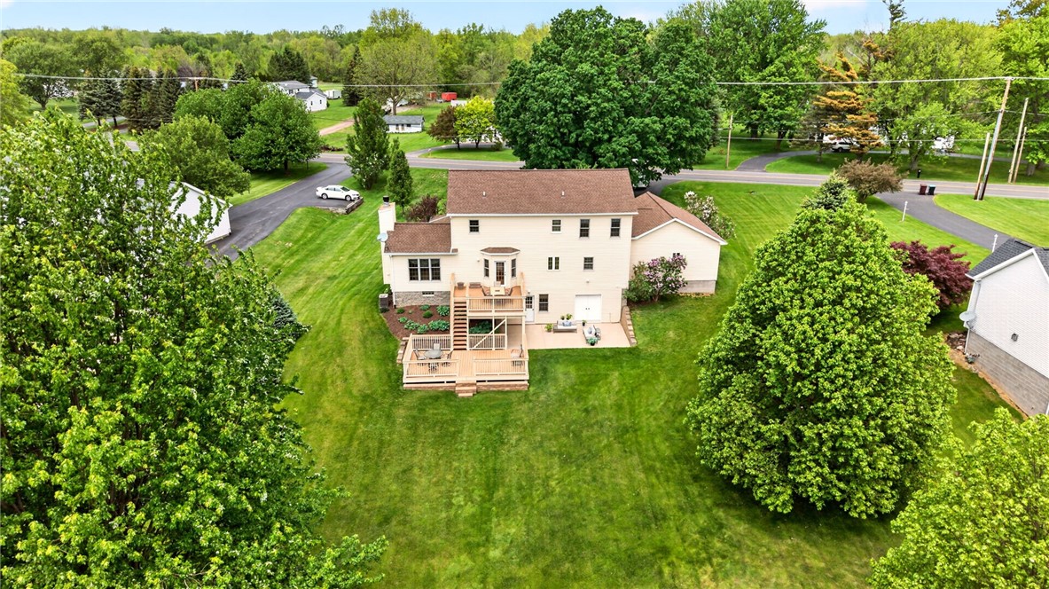 3249 Big Ridge Road Ogden, NY 14559 - Photo 41 of 50 Backyard Aerial view