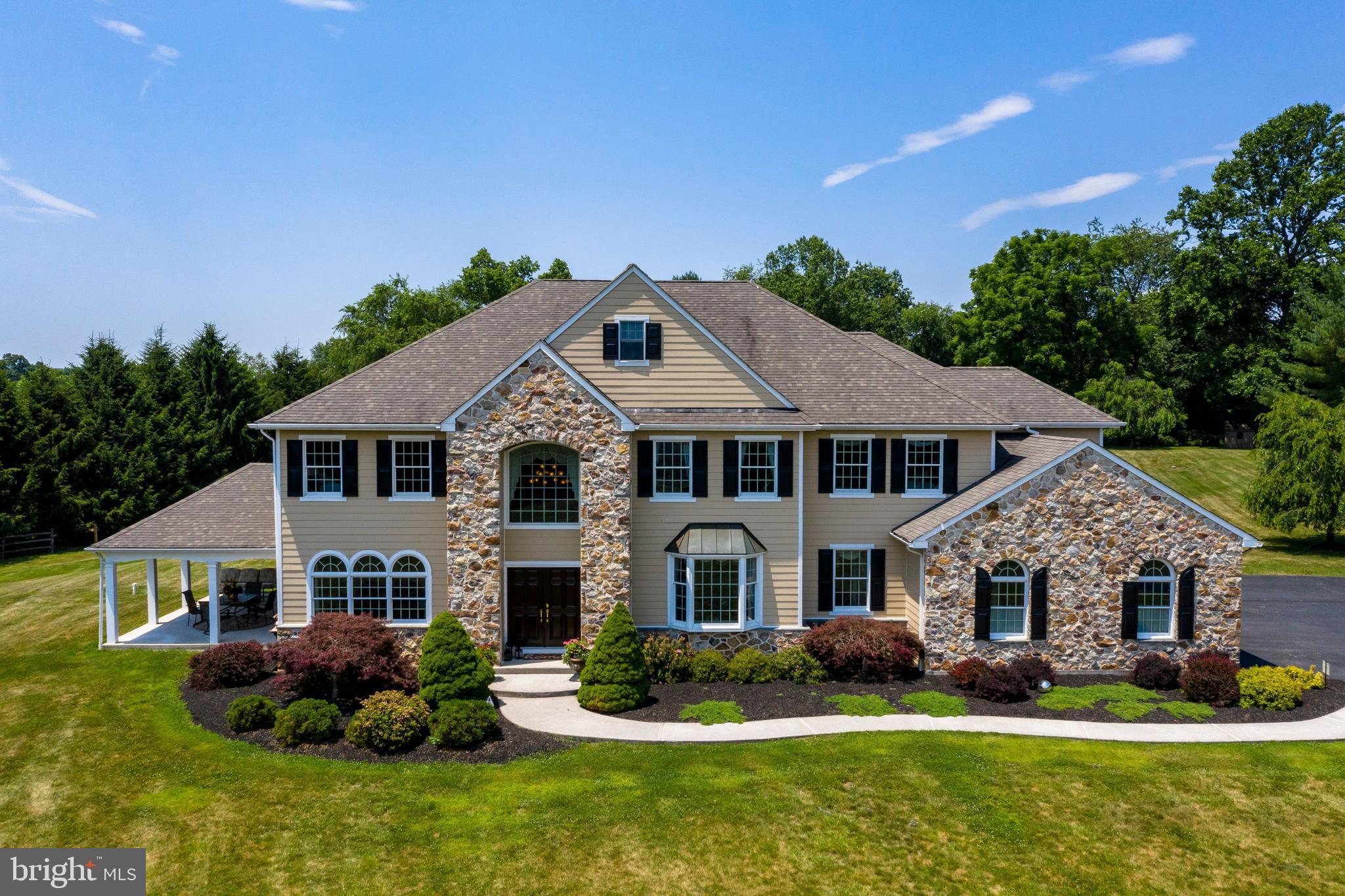 1131 Braefield Road Chester Springs, PA 19425 - Photo 1 of 38 Gorgeous Pointed Chester County Stone