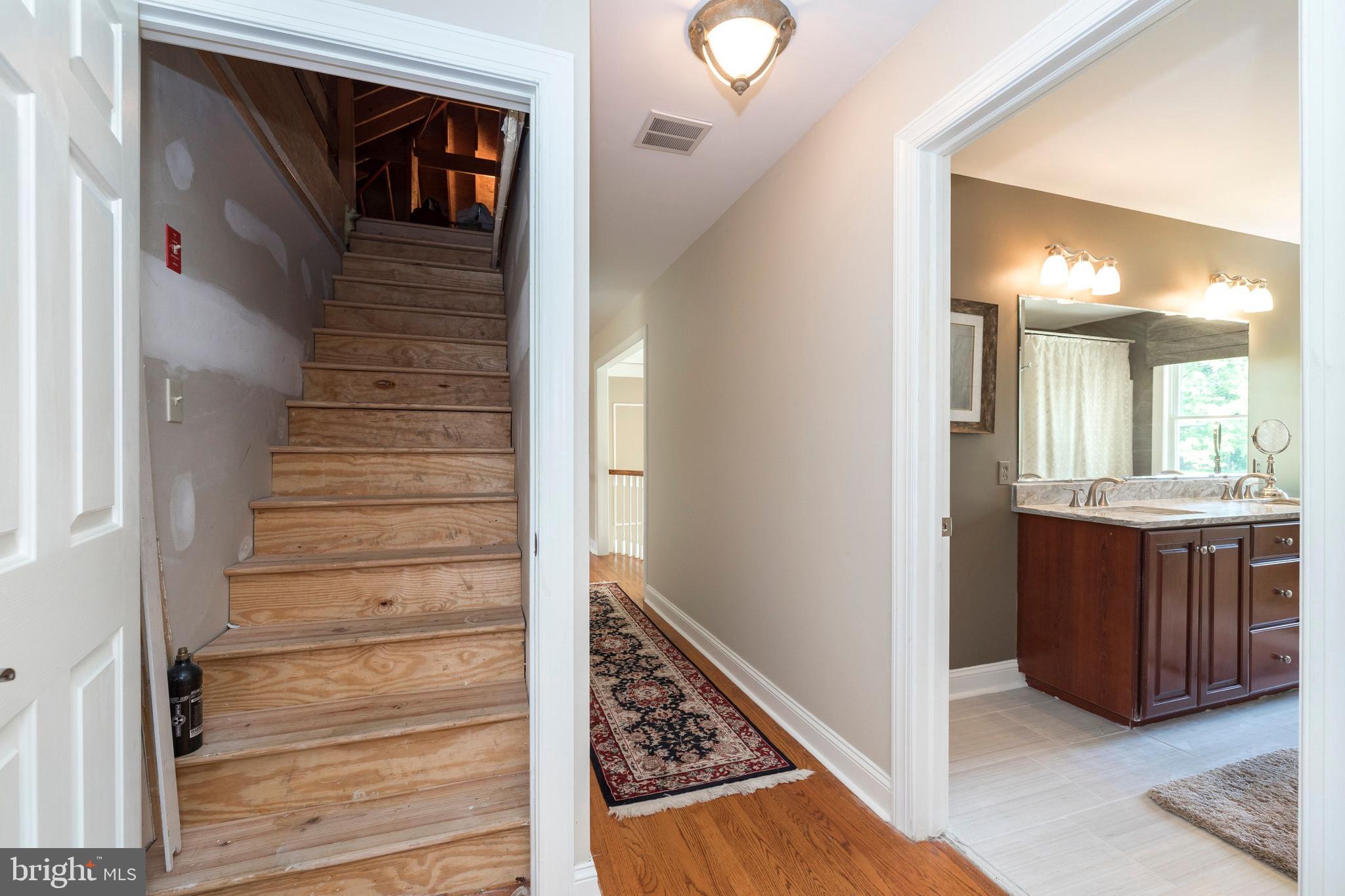 1131 Braefield Road Chester Springs, PA 19425 - Photo 27 of 38 Stairs to Third Floor Attic